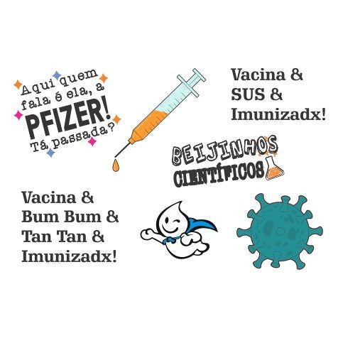 Cartela Carnaval Vacina