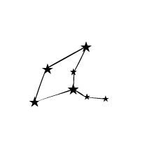 Constelação Virgem - 2 unid