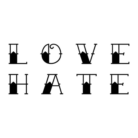 Love Hate (dedo) - 2 unid
