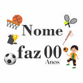 Aniversário Infantil Esportes Personalizado