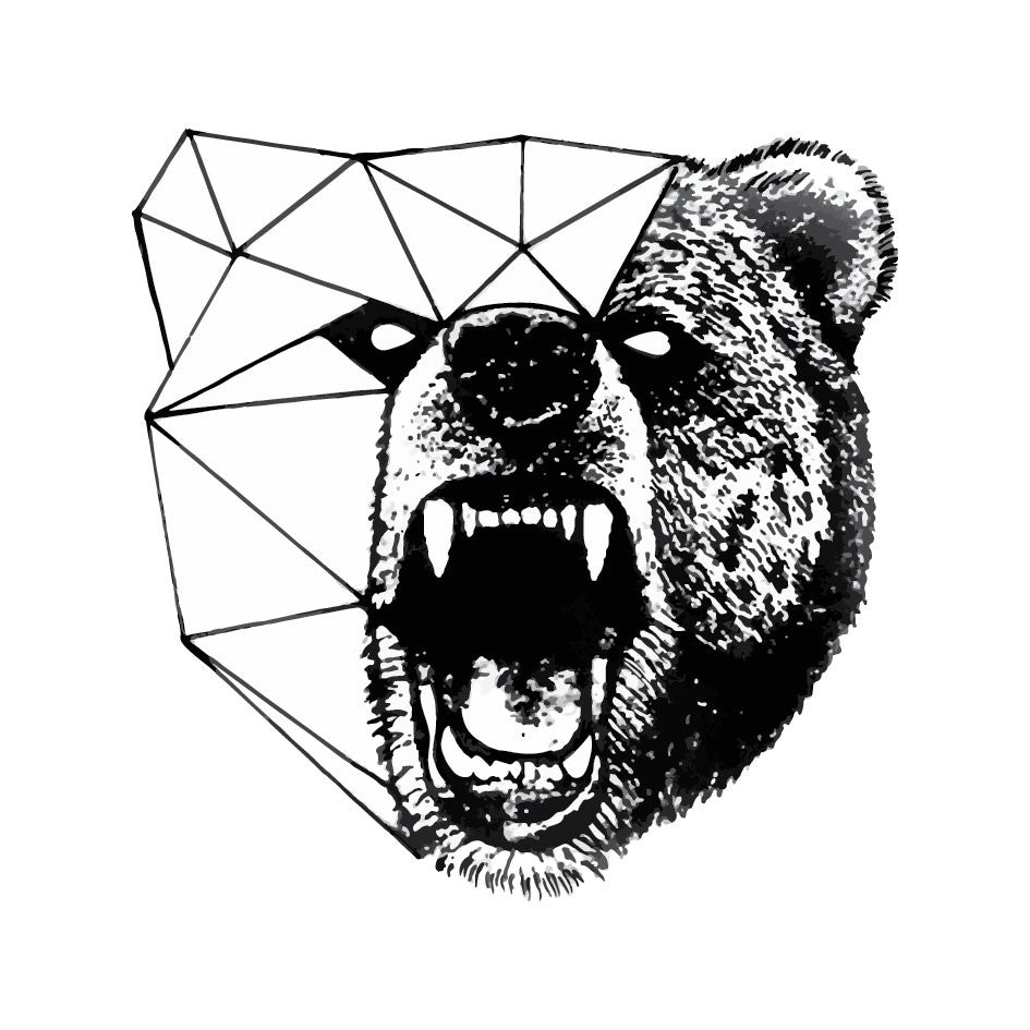 Urso Geométrico 2 - 2 unid