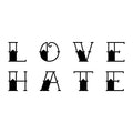 Love Hate (dedo) - 2 unid
